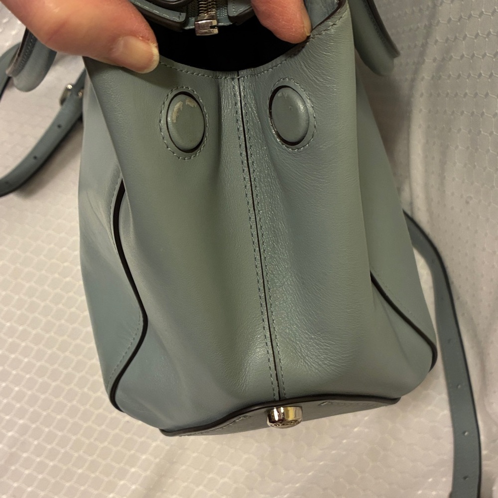 Coach Grace Satchel in Cornflower EUC Price NEW PRICE!! - Picture 9 of 16